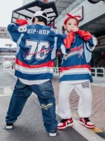 Детский комплект в стиле хип-хоп для мальчиков, костюм, детская одежда