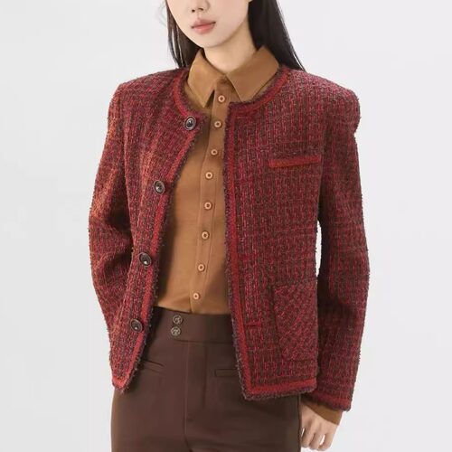 【臻宝流光】轻职风小香风外套女