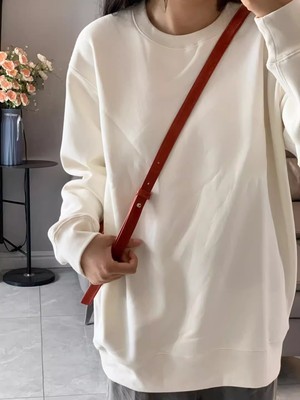 大牌剪标撤柜宽松纯棉卫衣外套