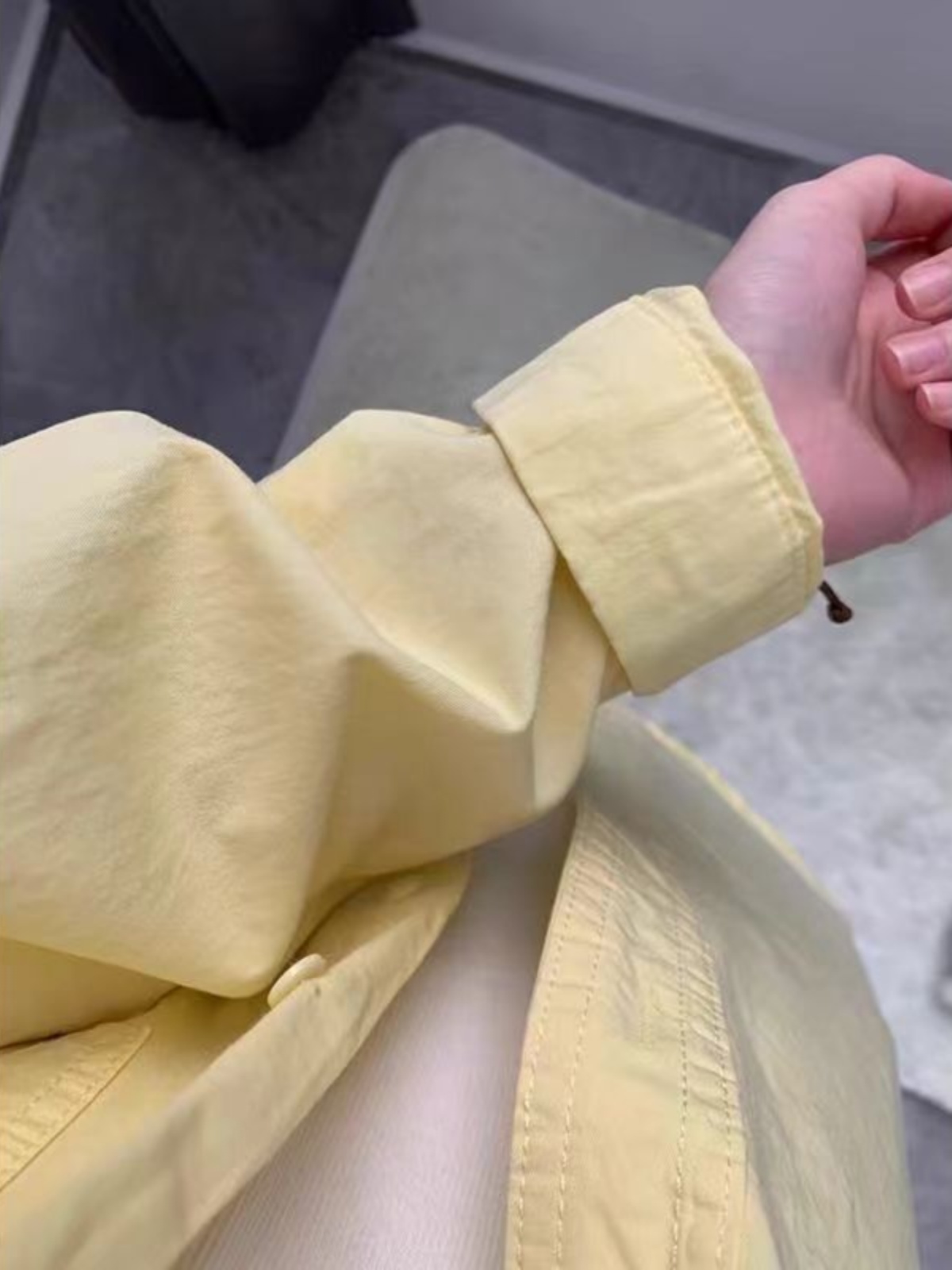 大牌剪标撤柜宽松长袖纯棉衬衫