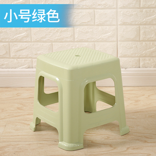 （10个装）塑料凳子家用加厚成人椅子时尚餐桌高凳塑胶凳子板凳