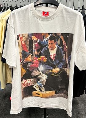 冒牌老爸Big Daddy复古90S电影艺术T恤重磅圆领tee无性别日常短袖