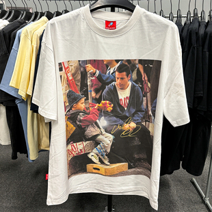 冒牌老爸Big Daddy复古90S电影艺术T恤重磅圆领tee无性别日常短袖