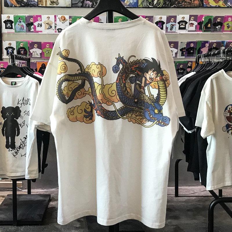 夏季美式直喷短袖休闲t图片
