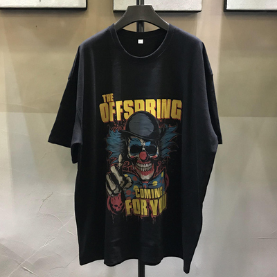 后裔短袖t恤超火复古乐队