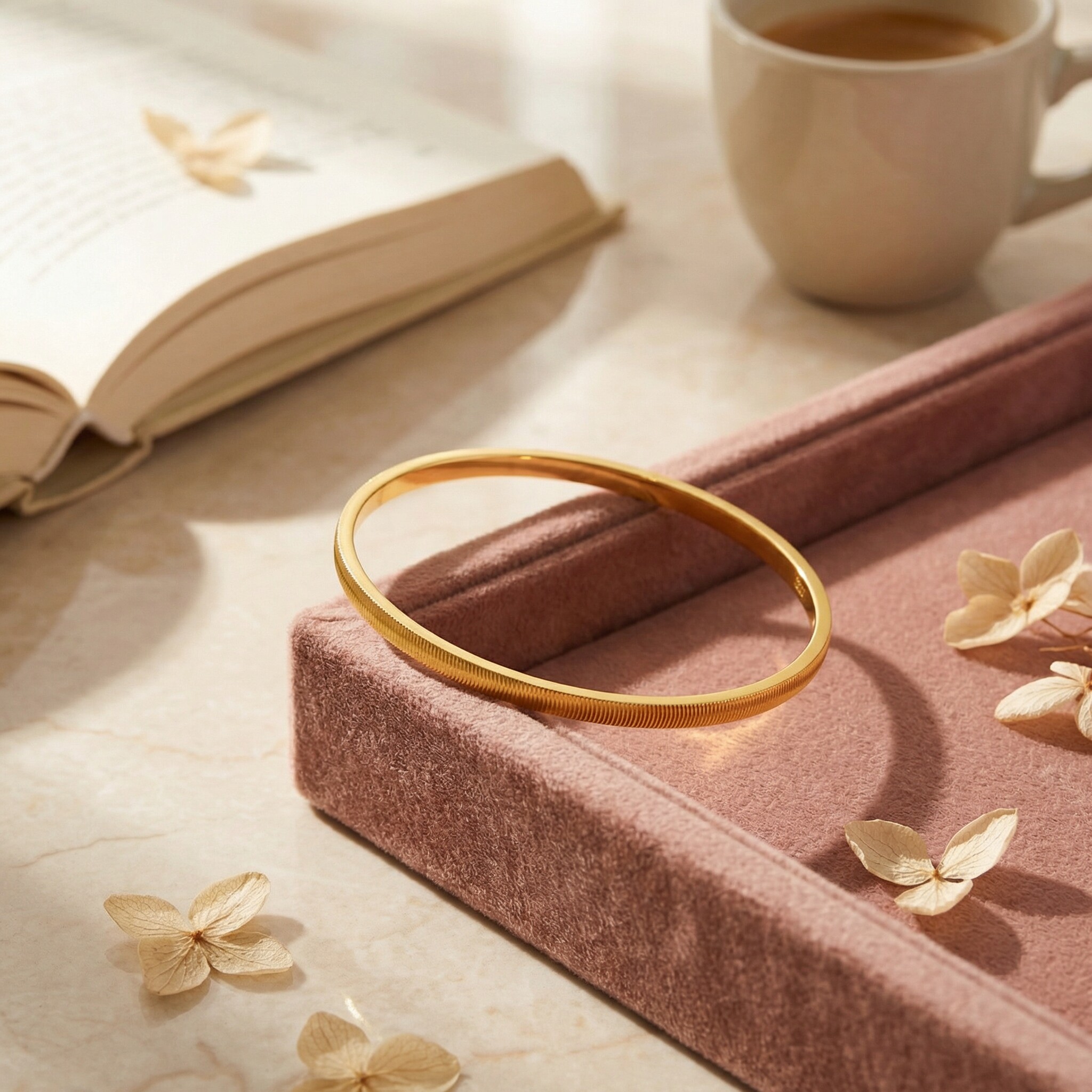 美菲品牌18k金猫眼手镯女款轻奢时尚送妈妈礼物不脱模【WT0594】