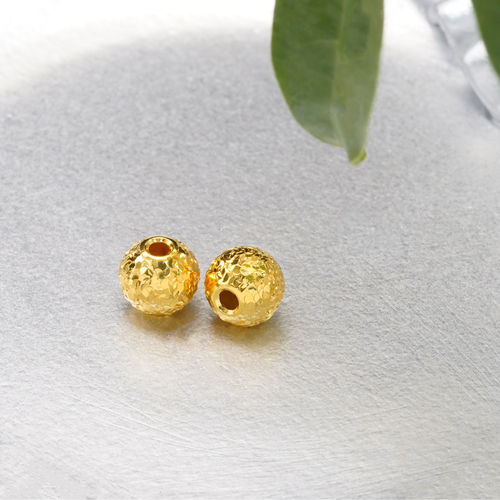 18k金鱼鳞珠女轻奢时尚百搭配件