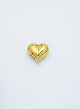 美菲品牌18k金屁桃配件百搭DIY手链配饰（13mm）不脱模【WT0348】