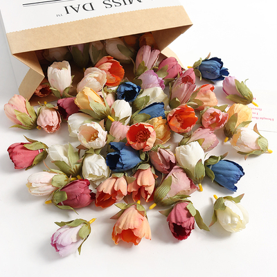 郁金香假花绢花礼盒装饰客厅摆件