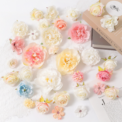 学士帽簪花头饰花环diy材料包