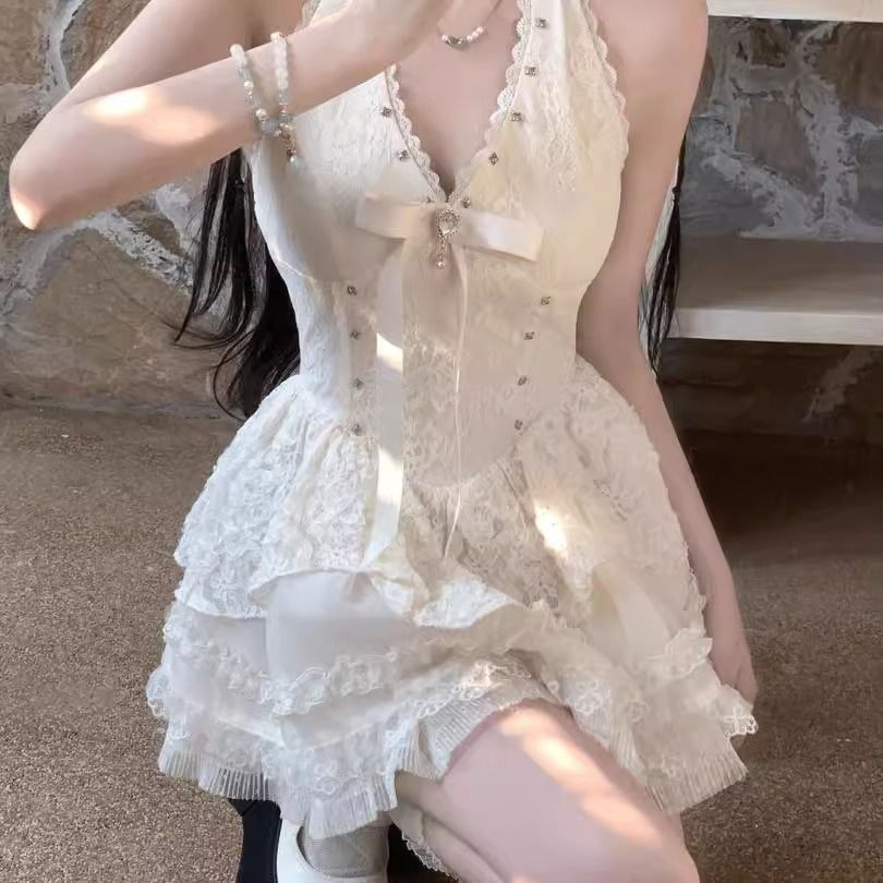 2025蛋糕裙连衣裙纯欲风