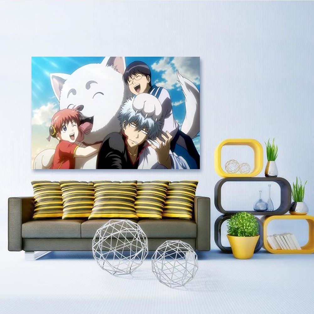 动漫人物驱魔少年diy数字油画手绘客厅房间装饰画背景男朋友礼物