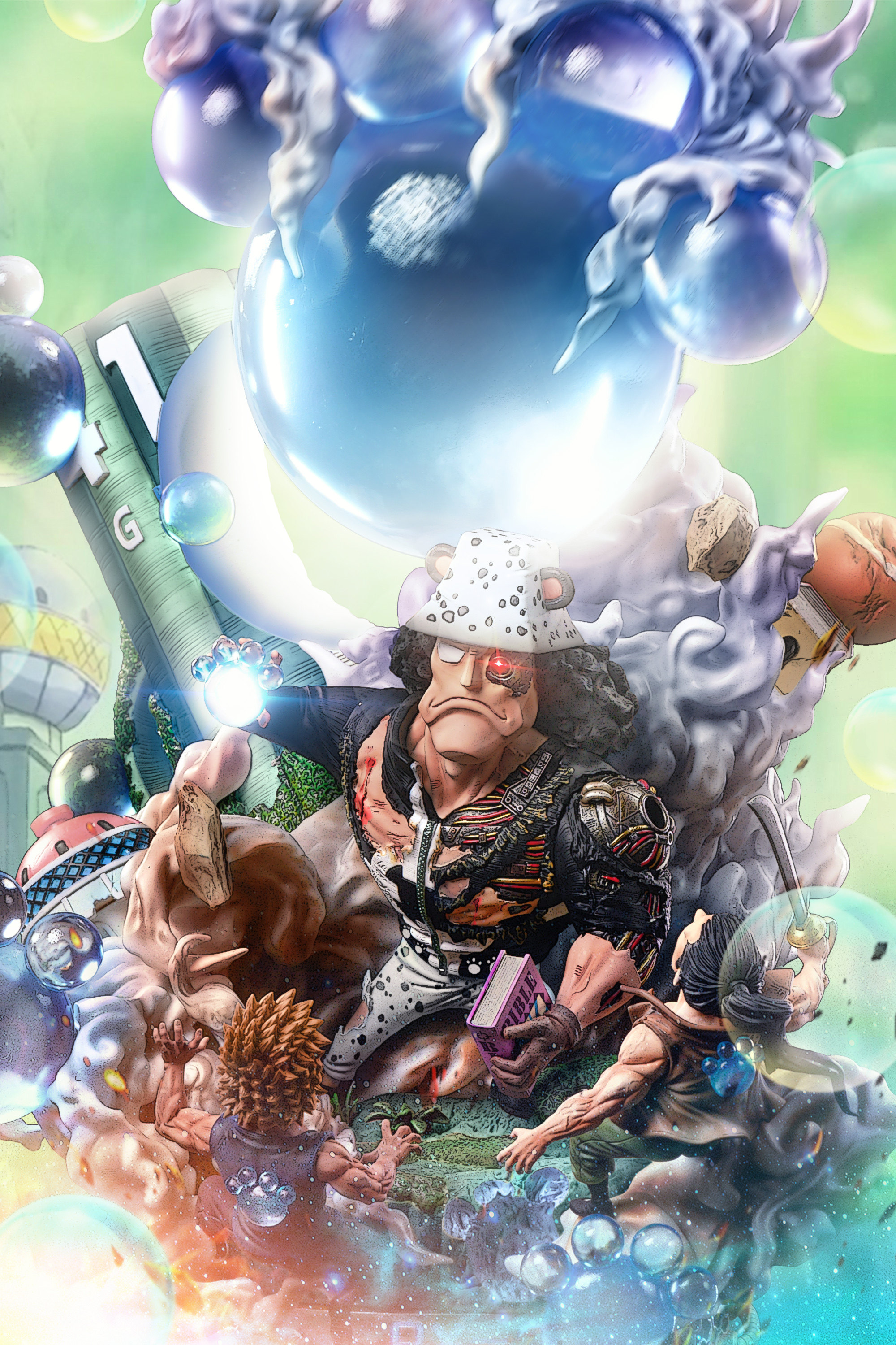 《巴索罗米·熊》《大熊》《觉醒系列》g5  gk手办雕像