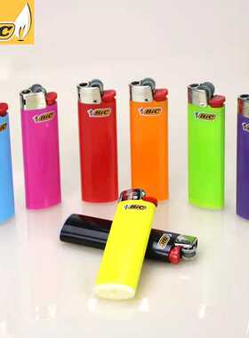 法国BIC比克一次性打火机J3J5J6火石砂轮迷你小号安全防爆火机