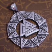 钛钢吊坠古文明异形盾牌项坠真人CF项坠酷毙装 316L不锈钢饰品 扮款