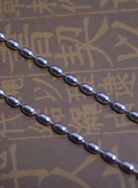 吊坠霸气风配饰钛钢锁骨链