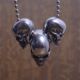 工厂店特价 销售钛钢饰品潮人百搭DIY配件骷髅头散珠不锈钢吊坠