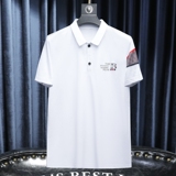 2024夏季新款高端品质丝光棉男士潮流短袖T恤QT6012AFD8528T-P80，男装T恤，阿丰达