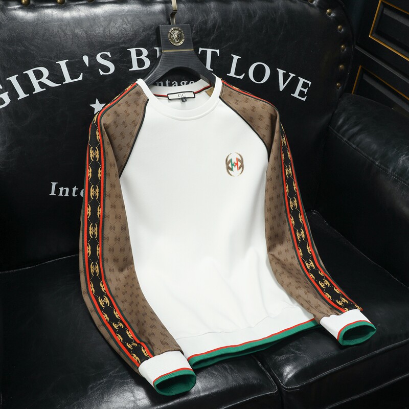 2026新款四季款男士圆领潮流时尚长袖卫衣QT6012AFD3019Y-P125，男装卫衣，阿丰达