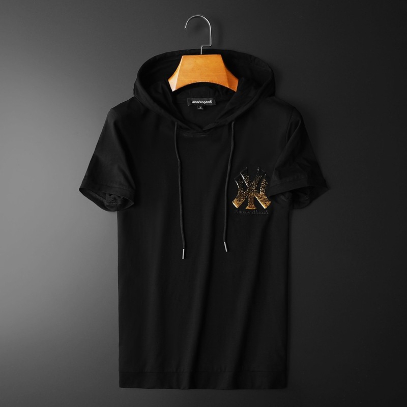 2026夏季新款高端品质丝光棉男士潮流短袖T恤QT3001AFD8097T-P80，男装T恤，阿丰达