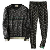 2023秋款潮男士长裤长袖休闲运动套装可单卖QT3012TZ3030P260，男装休闲套装，钱塘6012(原3012)