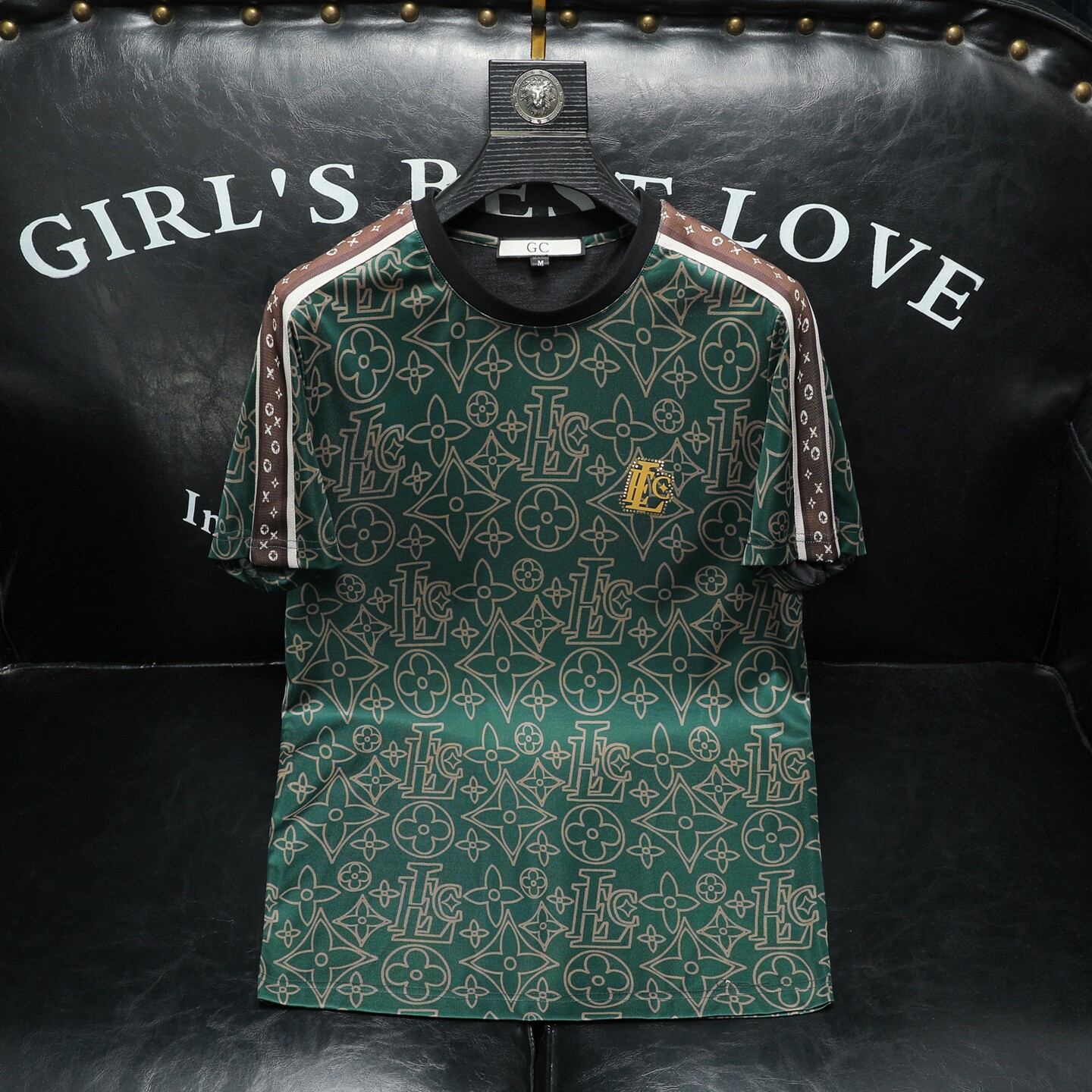 2026夏季新高端品质丝光棉男潮流短袖T恤QT6012AFD2616T-P75,男装T恤,阿丰达