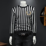 2024假模秋冬款新品男圆领潮流针织衫打底毛衣QT3012AFD5818-P105，男装针织衫/毛衣，阿丰达