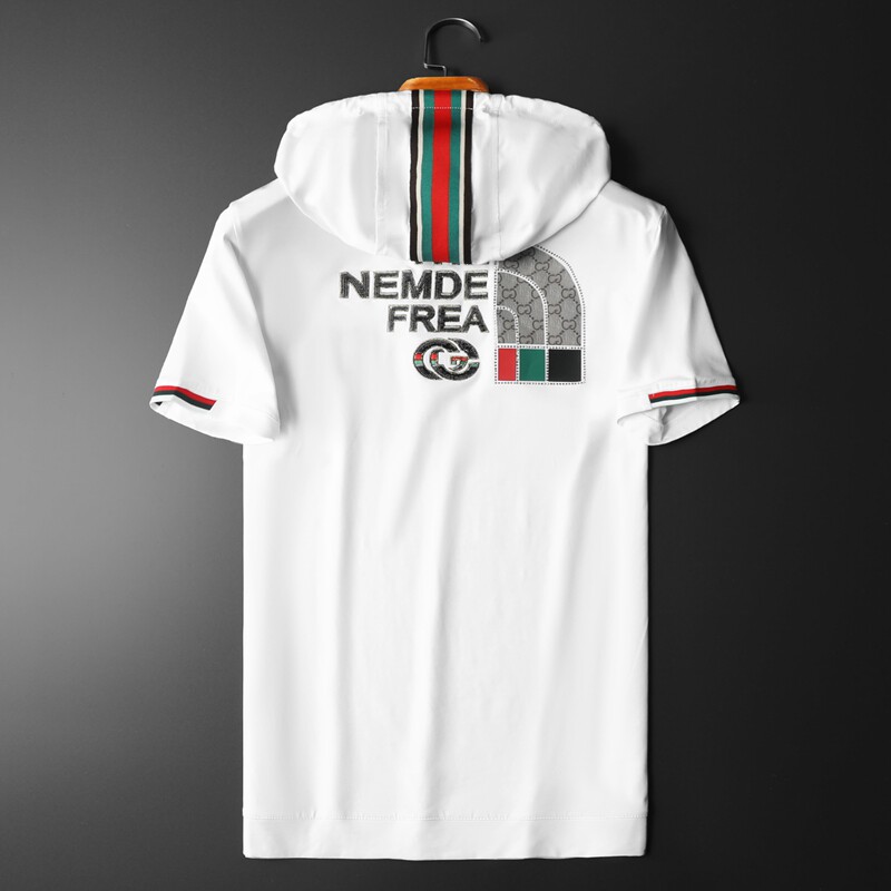 2026夏季新款高端品质丝光棉男士潮流短袖T恤QT3001AFD7013T-P80，男装T恤，阿丰达