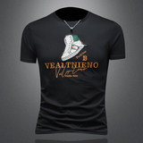 2026假模夏季新品质丝光棉男潮流短袖T恤QT6012AFD2619T-P75，男装T恤，钱塘6012(原3012)