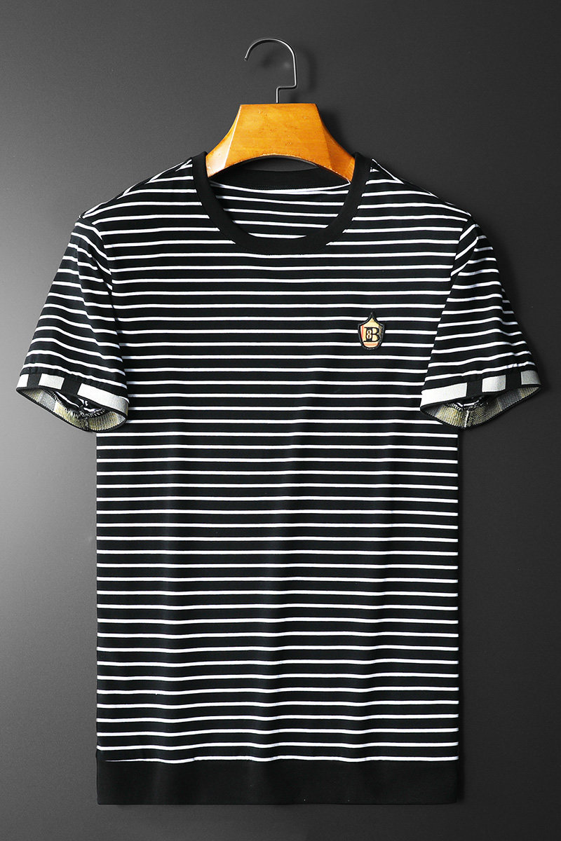 2024夏季新款高端品质丝光棉男士潮流短袖T恤QT3012AFD7115T-P70,男装T恤,阿丰达