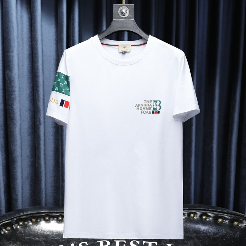 2026夏季新款高端品质丝光棉男士潮流短袖T恤QT6012AFD8383T-P70,男装T恤,阿丰达