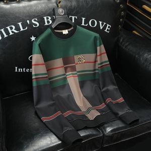 2026新款四季款男士圆领潮流刺绣时尚卫衣 QT6012AFD9352Y-P125,男装卫衣,阿丰达