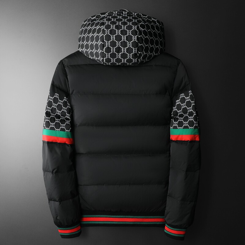 2024冬季新品男士90绒连帽潮流刺绣羽绒服QT3012AFD7761-P310,男装羽绒服,钱塘6012(原3012)
