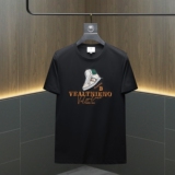 2026夏季新款品质丝光棉男潮流短袖T恤QT6012AFD2619T-P75，男装T恤，阿丰达