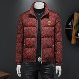 2025新款男士立领开衫时尚潮流羽绒服外套QT6012AFD7807-P310，男装羽绒服，阿丰达