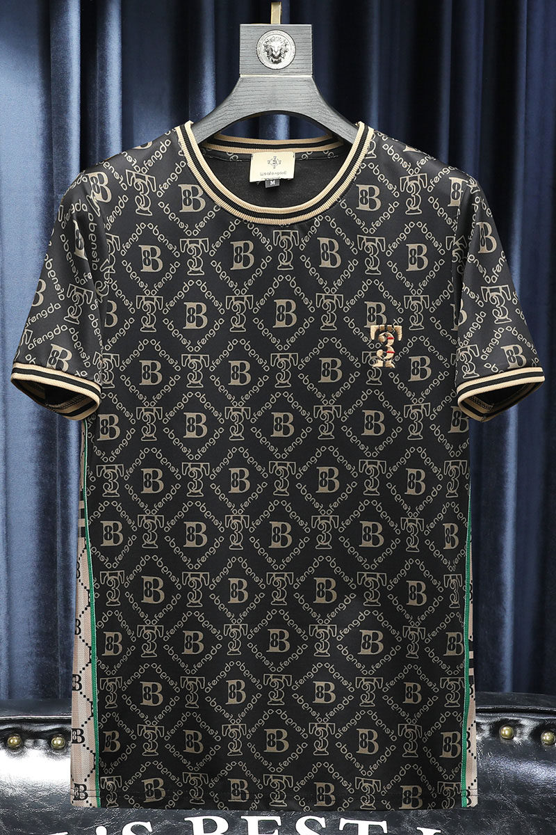 2026夏季新款高端品质丝光棉男士潮流短袖T恤QT6012AFD8387T-P75,男装T恤,阿丰达