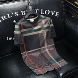 2026夏季新款高端品质丝光棉男潮流短袖T恤QT6012AFD9910T-P70，男装T恤，阿丰达