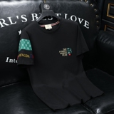 2026夏季新款高端品质丝光棉男士潮流短袖T恤QT6012AFD8383T-P70，男装T恤，阿丰达