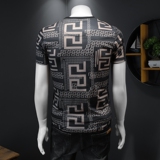 假模夏季新款高端品质丝光棉男士潮流短袖T恤QT3012AFD7005T-P70，男装T恤，钱塘6012(原3012)