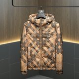 2025新款男士连帽开衫时尚潮流羽绒服外套QT6012AFD7805-P320，男装羽绒服，阿丰达