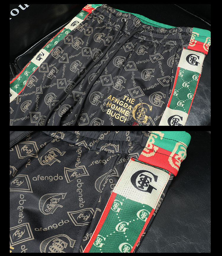 到5XL2024夏季新款高端品质男运动休闲长裤QT6012AFD9999K-P130,男装休闲裤,阿丰达