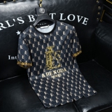 2026夏季新品质丝光棉男潮流短袖T恤QT6012AFD61033T-P70，男装T恤，阿丰达