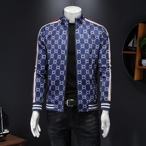 2023假模春款男士立领开衫潮流时尚卫衣 QT3012AFD6692Y-P140，商品下架区，钱塘6012(原3012)