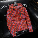 2025新款男士连帽开衫时尚潮流羽绒服外套QT6012AFD7805-P320，男装羽绒服，阿丰达