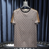 2024夏季新款高端品质丝光棉男士潮流短袖T恤QT6012AFD8381T-P70，男装T恤，阿丰达