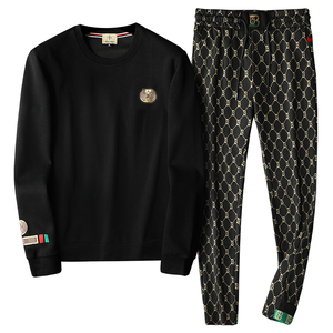 2026秋款潮男士长裤长袖休闲运动套装可单卖QT6012TZ3036P260图片