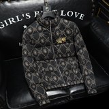 2025新款男士立领开衫时尚潮流羽绒服外套QT6012AFD7802-P310，男装羽绒服，阿丰达