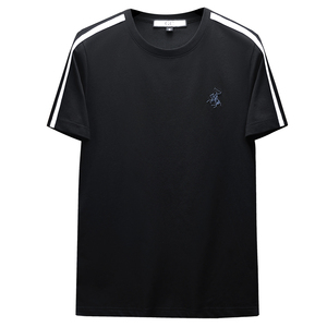 2026夏季新款品质丝光棉男潮流短袖T恤QT6012AFD2622T-P75图片