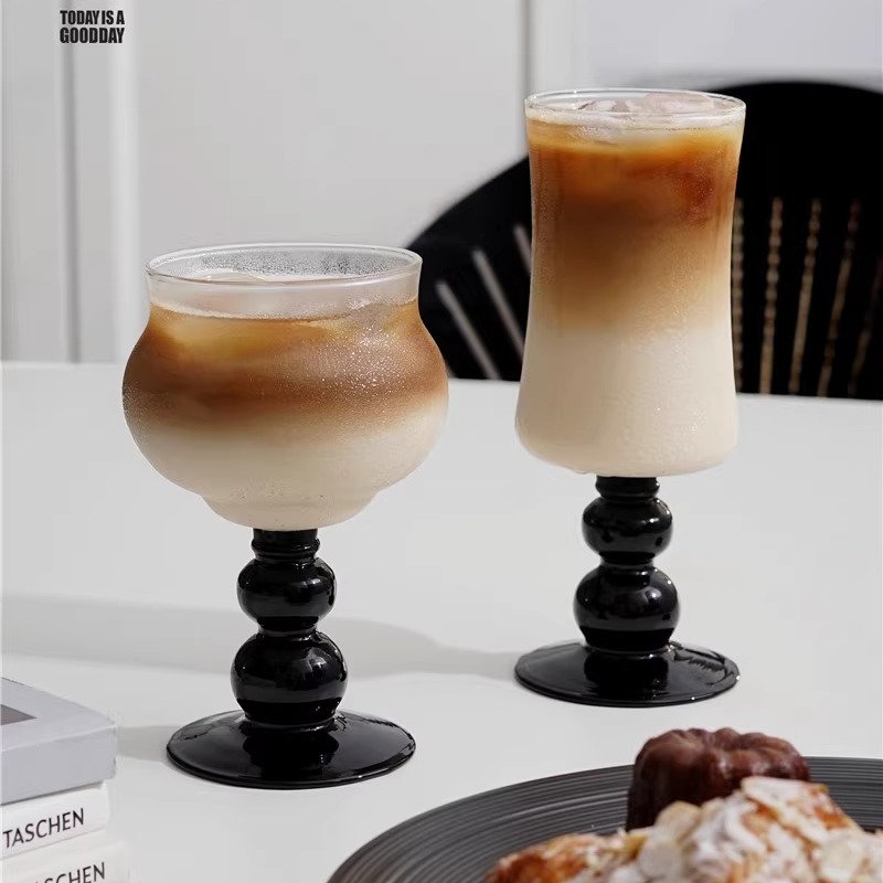 ins风高颜值手工高硼硅玻璃杯