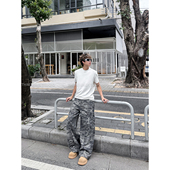 T恤打底衫 THREENINE 秋冬纯色小高领短袖 男正肩廓形合身百搭上衣